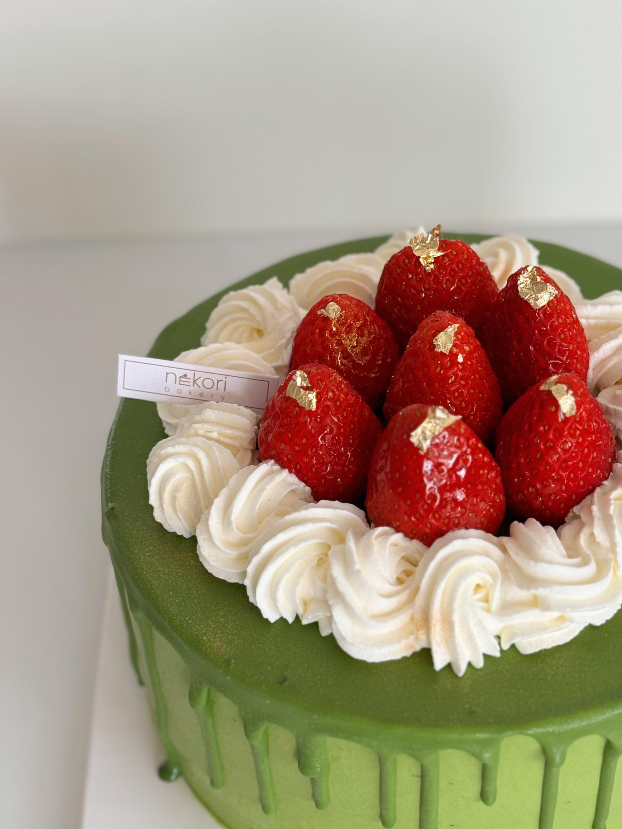 抹茶草莓 | Matcha Strawberry 🍵🍓_2