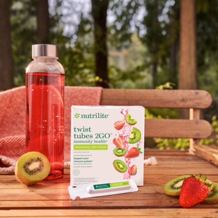 Nutrilite™ Twist Tubes 2GO™ – Immunity Health† - Strawberry Kiwi_1