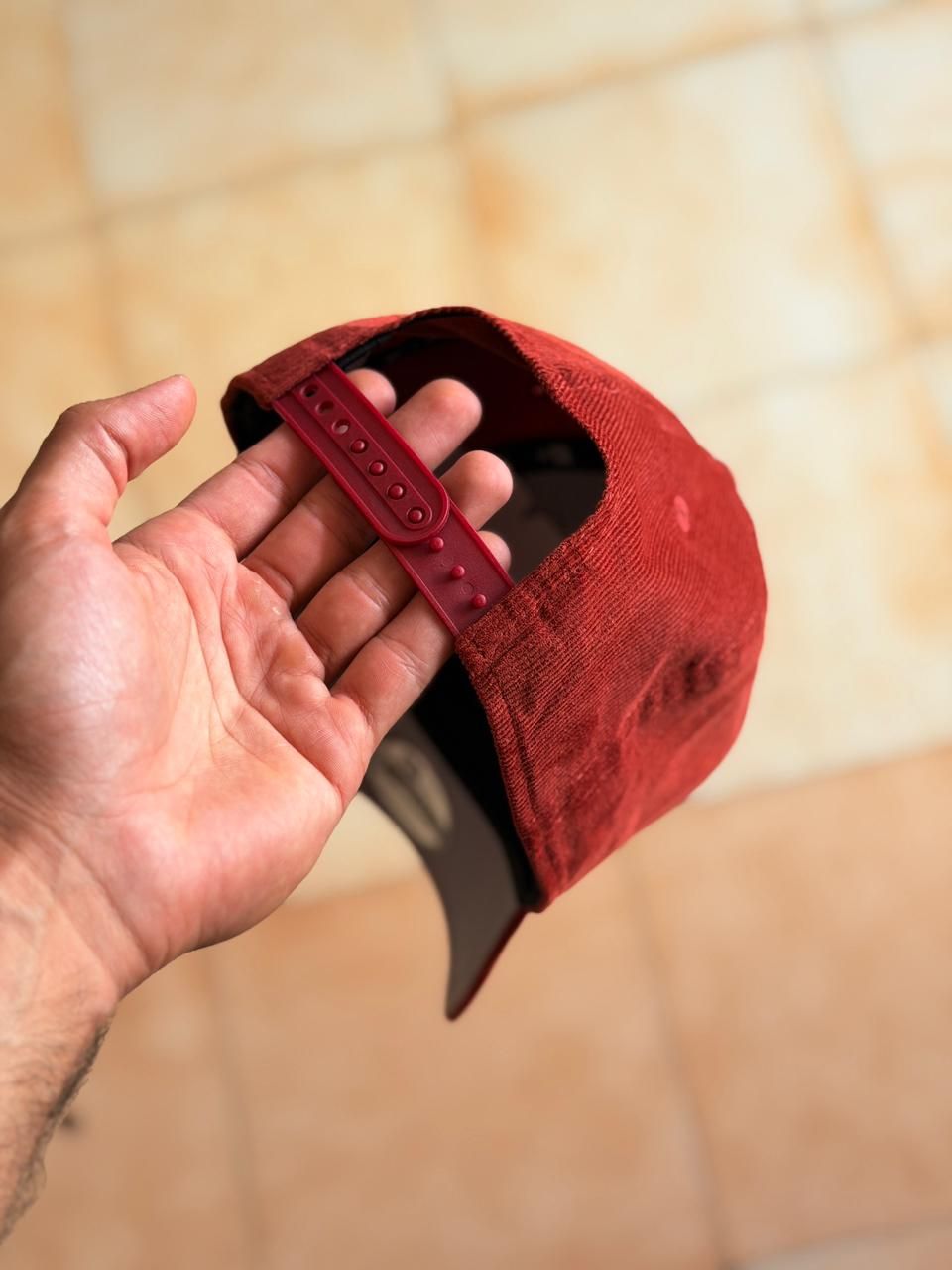 New Era 9Forty - SF Giants Corduroy Rust Red_1