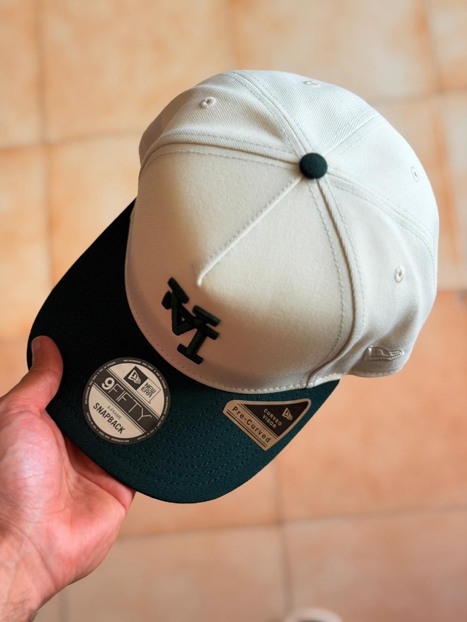 New Era 9Fifty A-Frame -  La Dodgers Upside Down Dark Green _5
