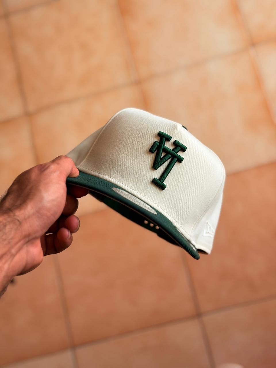 New Era 9Fifty A-Frame -  La Dodgers Upside Down Dark Green _3