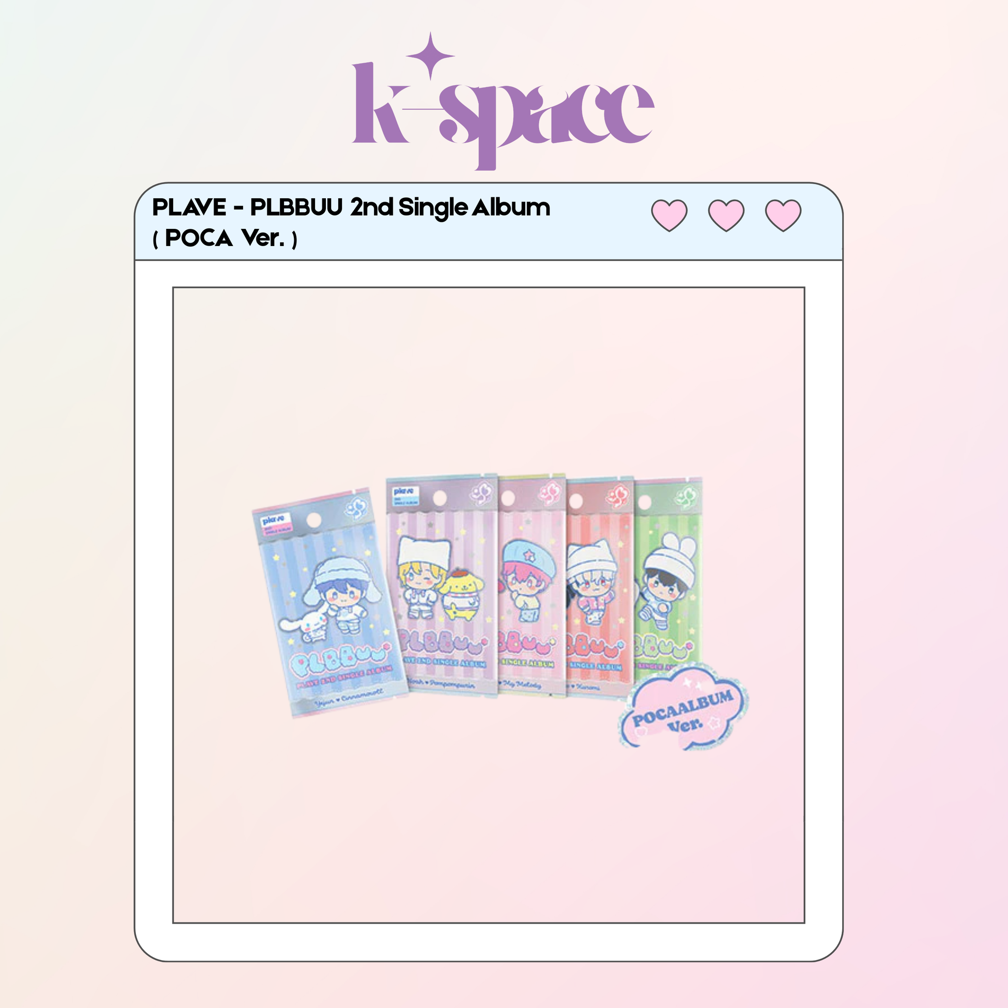 PLAVE - PLBBUU [2nd Single Album - POCA Ver.]_0