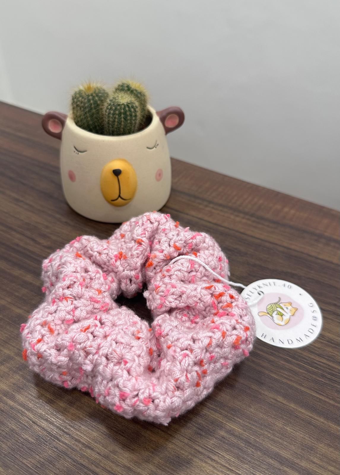 Handmade Crochet Scrunchie_3