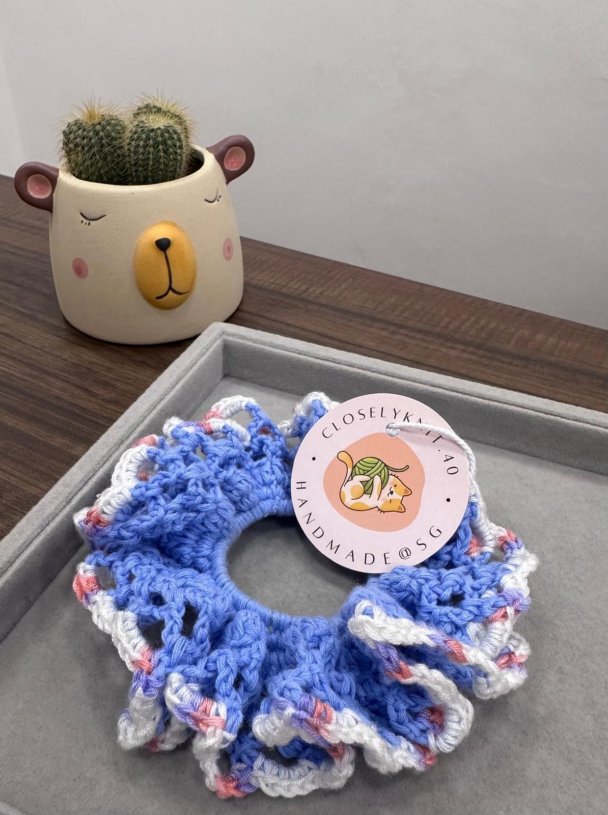 Handmade Crochet Scrunchie_5