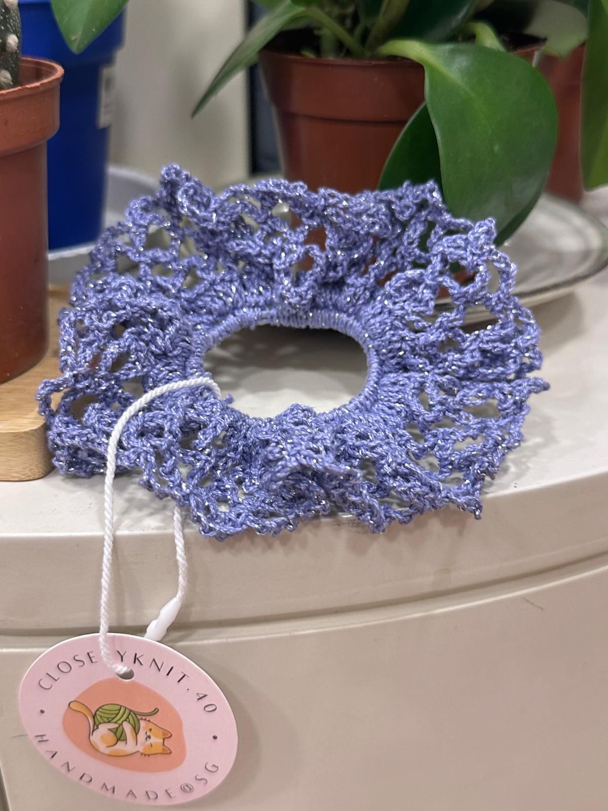 Handmade Crochet Scrunchie_6