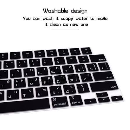 Protection Clavier en Silicone pour MacBook Pro 14 pouces M4 / M3 / M2 / M1 (2021–2025) – Ultra Fine, Anti-Poussière et Étanche_2