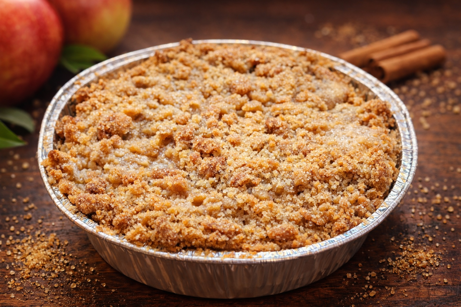 Family Size Apple Crumble_0