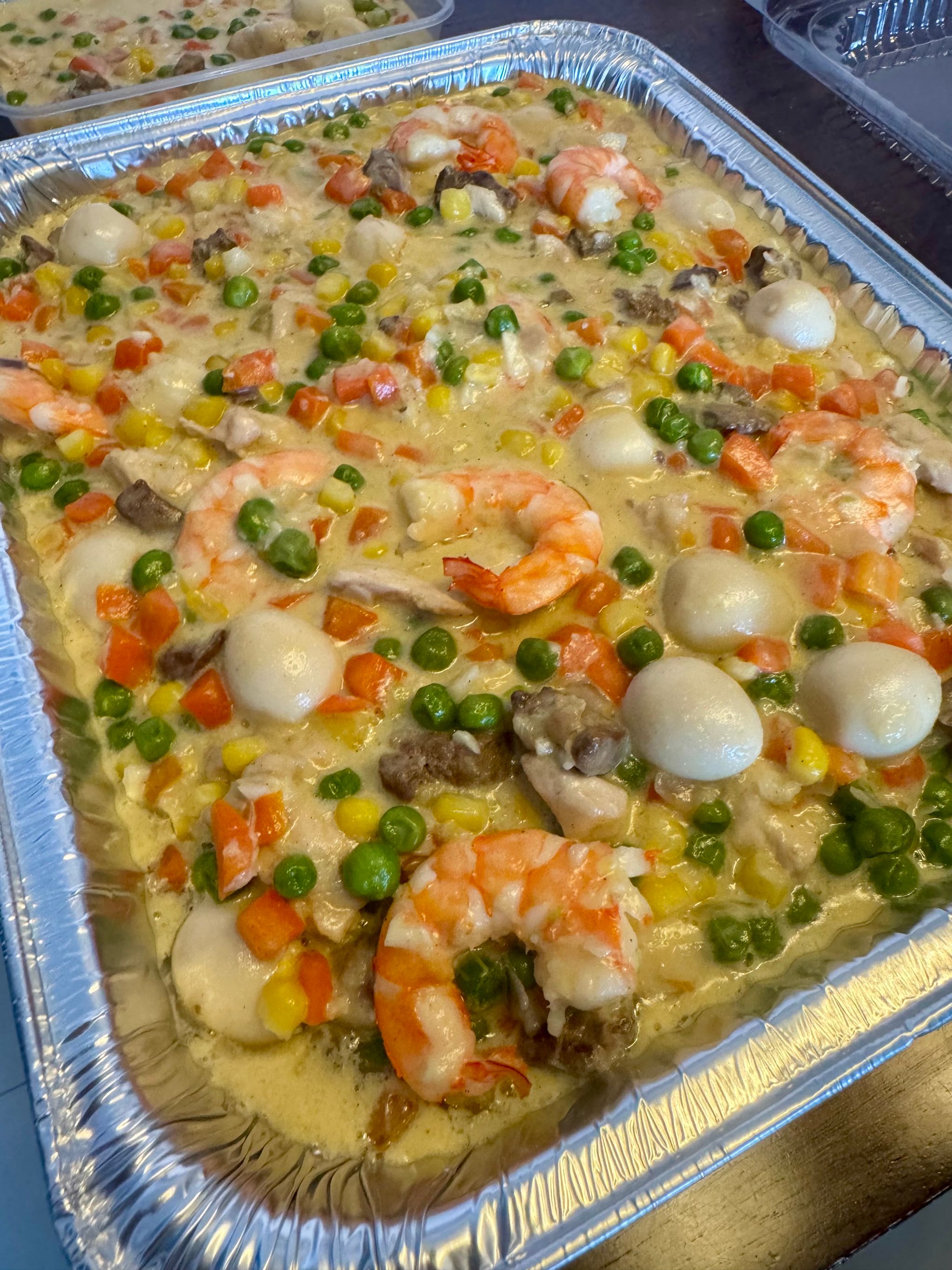 Creamy Veggies with Quail Eggs_0