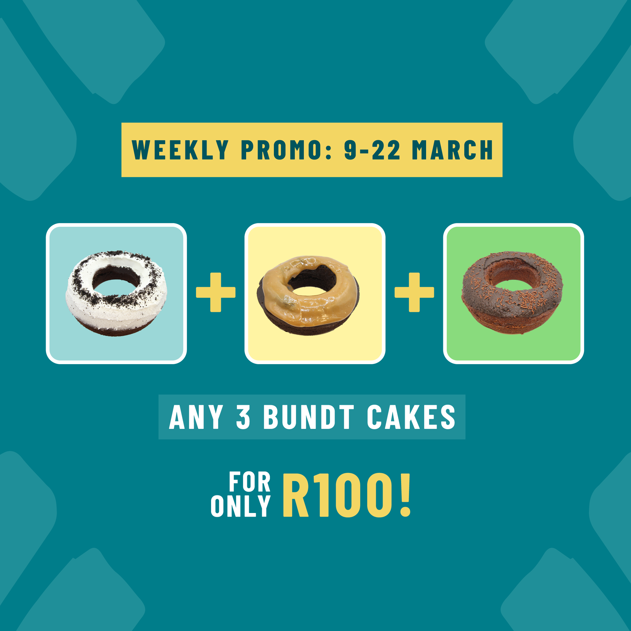 Weekly promo - Any 3 Bundt Cakes_0