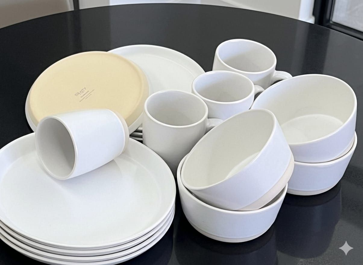 16 piece Ceramic kitchen set _0