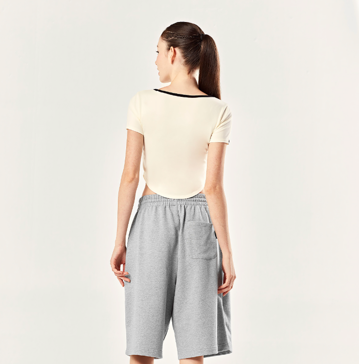 XXMX - Cali Square Neck Crop Short Sleeve_1