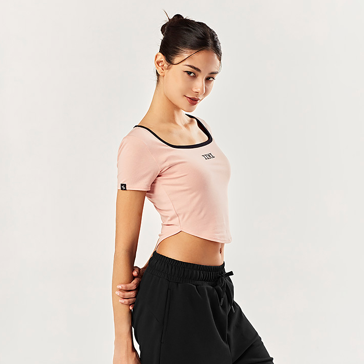 XXMX - Cali Square Neck Crop Short Sleeve_4