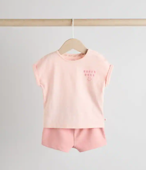 Baby Girls T-Shirt & Shorts Set | Next_6