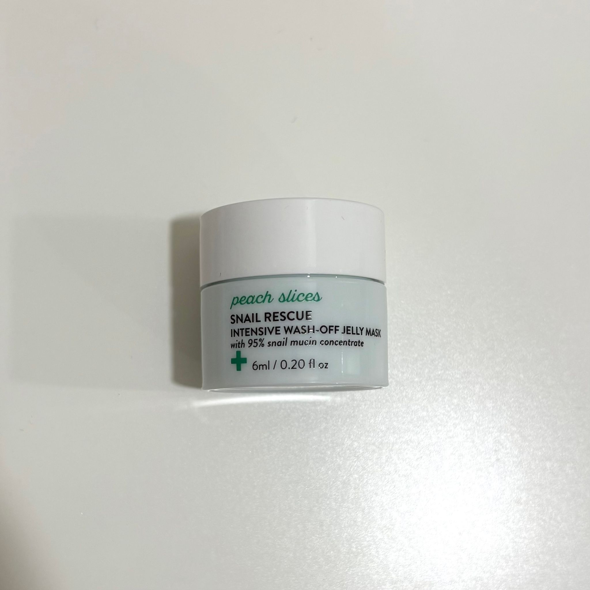 Peach Slices Snail Rescue Intensive Wash-Off Jelly Mask_0