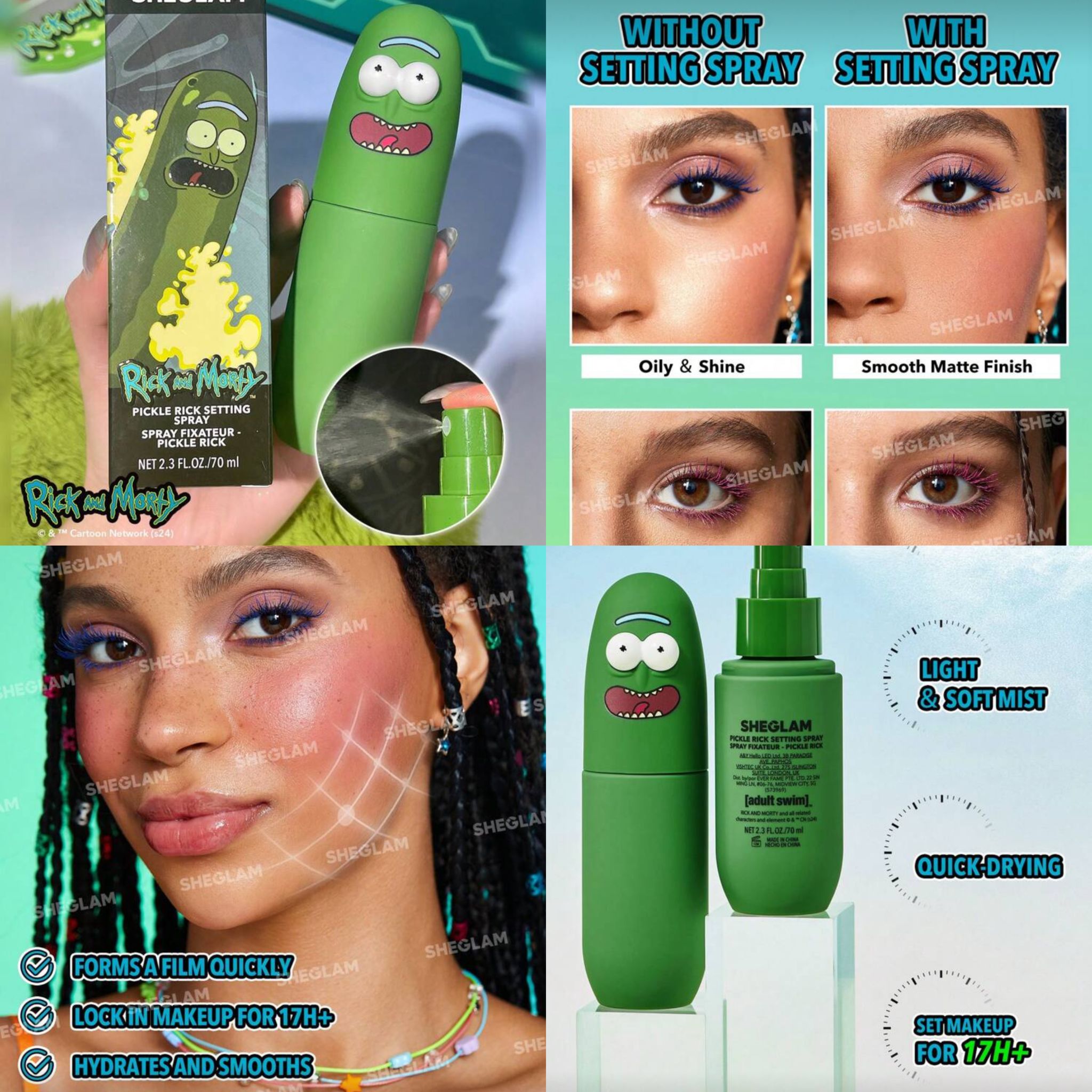 Sheglam pickle rick setting spray_1