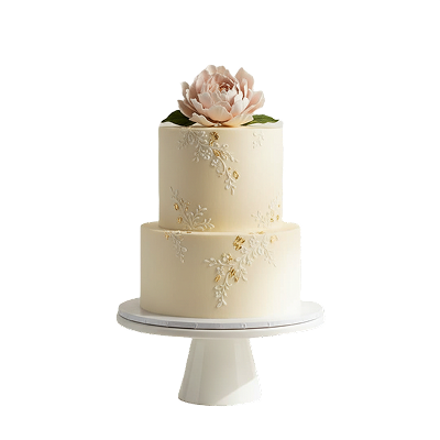 Ivory Rose Elegance Cake_1