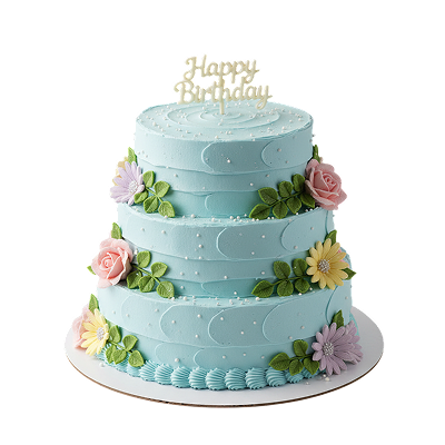 Pastel Floral Birthday Cake_1
