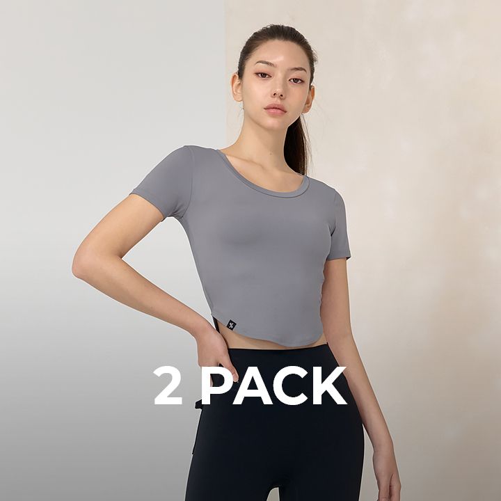 XXMX - [2PACK] Xella Light Round Crop Top_0