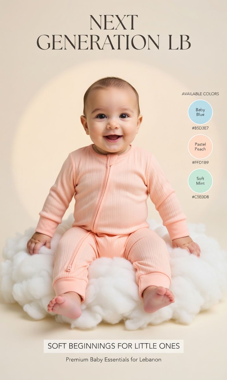 Multi 100% Cotton Rib Baby Two Way Zip Sleepsuits | Next_0