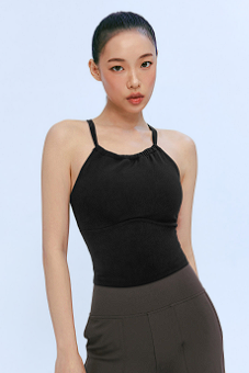 XXMX - Black Label Signature Power Rise Halter Neck Crop Top_4