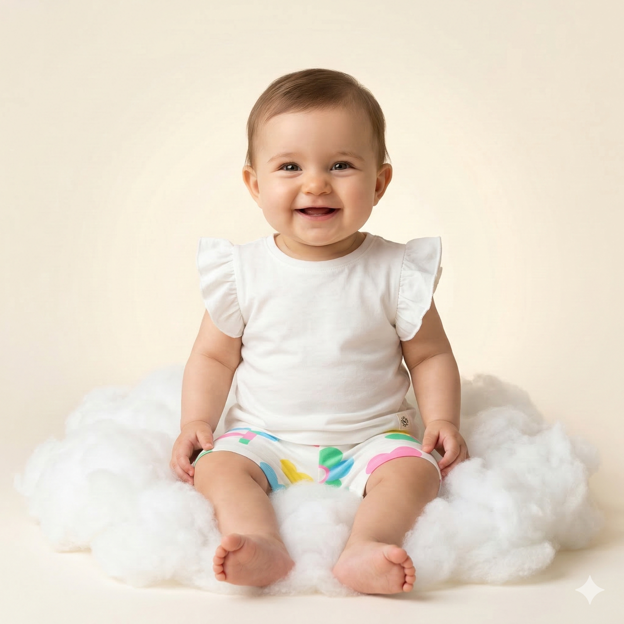 Pink Flower Print Vest and Shorts Set  | Next_2