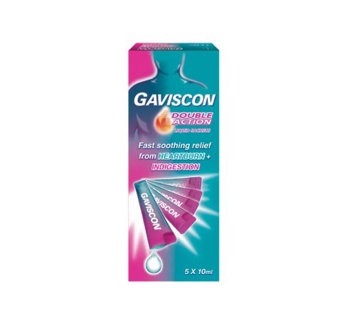 Gaviscon Double Action Sachet 5x10ml_0