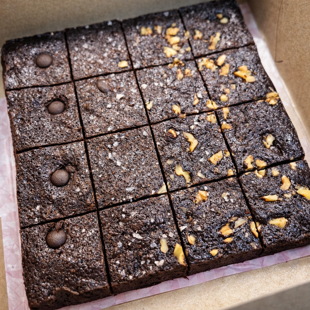 Fudgey Block Brownies (Assorted toppings)_0