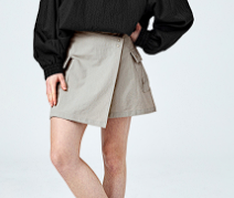 XXMX - Dual Grip Layered Wrap Skirt Black_6