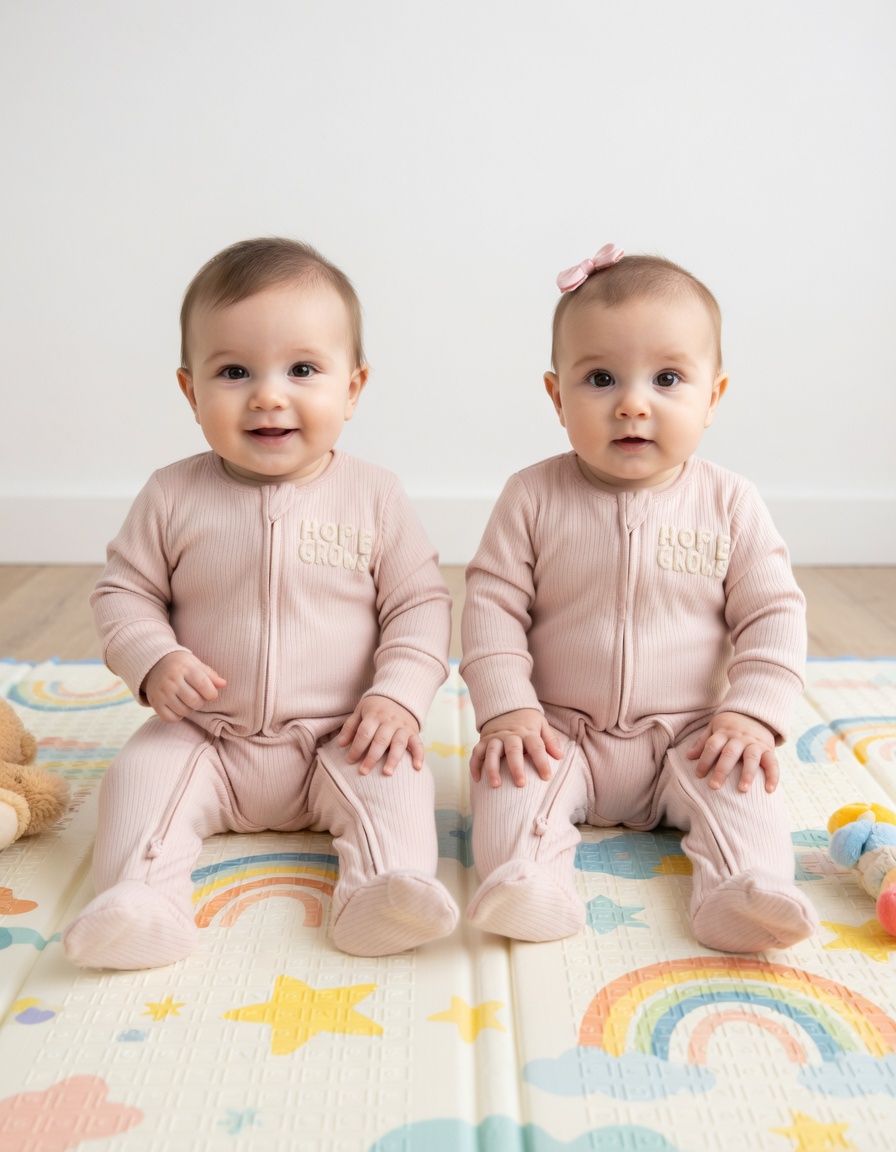 Sand Beige Milk Club Slogan Baby Sleepsuit | Next_0