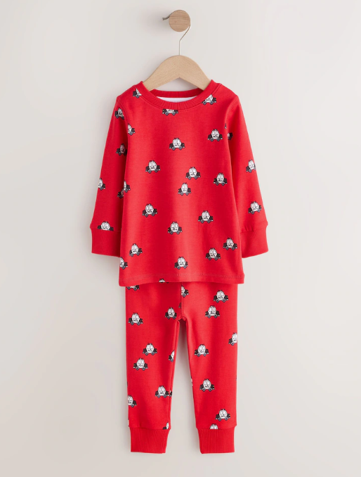 Dark Red Emergency Vehicle Mini Snuggle Pyjama | Next_1