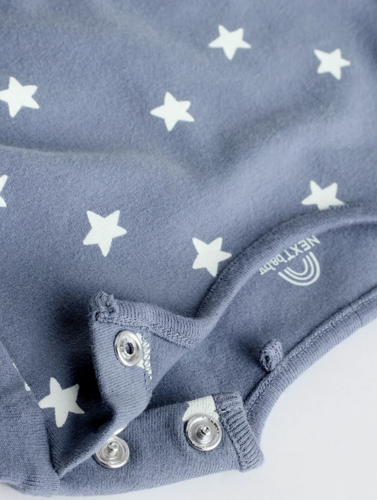 Blue Hello World Tops and Leggings 2 Piece Baby Set | Next_3