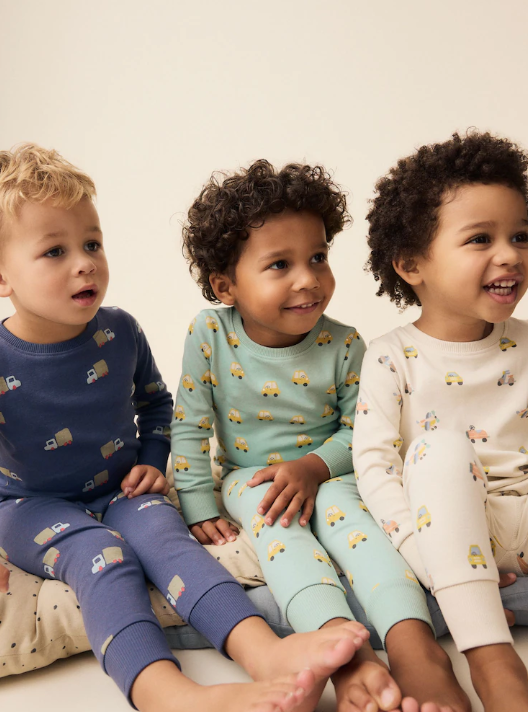 Next Baby Boy Transport Mini Snuggle Pyjama Pack | Next_5