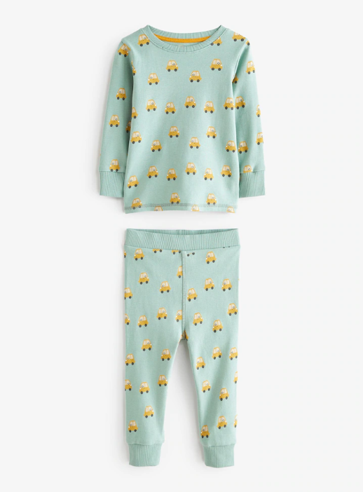 Next Baby Boy Transport Mini Snuggle Pyjama Pack | Next_7