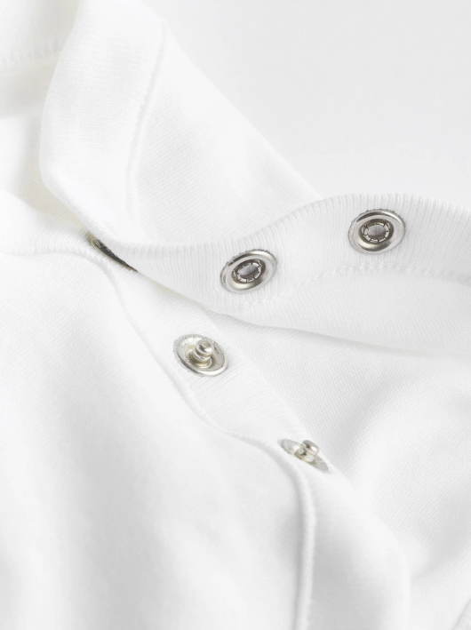 White Essential 5 Pack Short Sleeve Bodysuits | Next_3