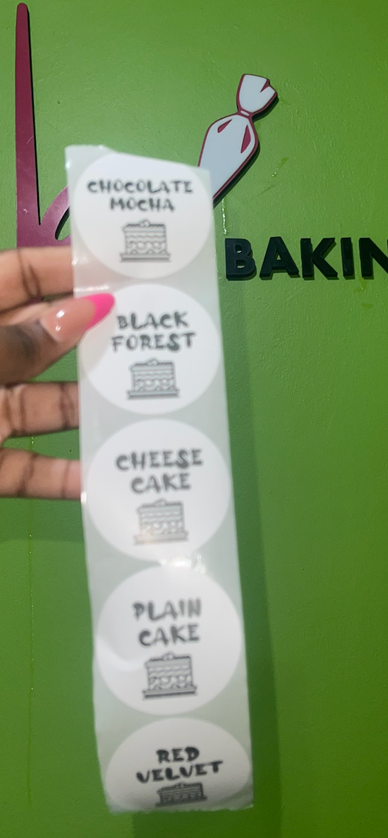 Cake Sale Flavour Stickers_0