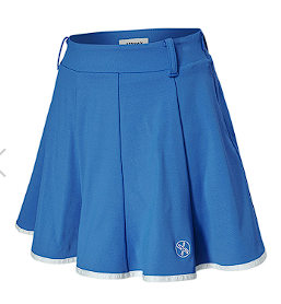 XXMX - Line color block flared full skirt_4