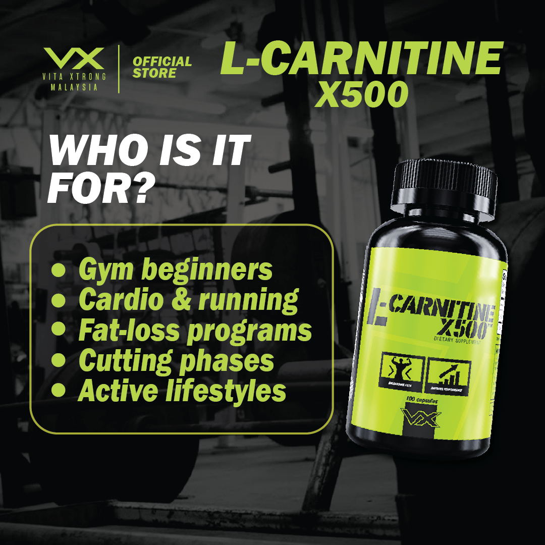 VITAXTRONG™ L-Carnitine X500 Elite | Fat Metabolism • Weight Management • Energy Support • Performance | Halal [VX]_4