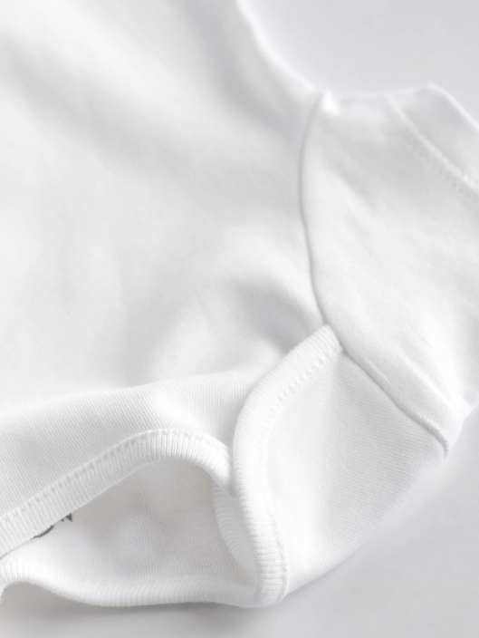 White Essential 10 Pack Short Sleeve Bodysuits | Next_3