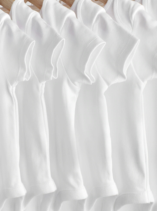 White Essential 10 Pack Short Sleeve Bodysuits | Next_1