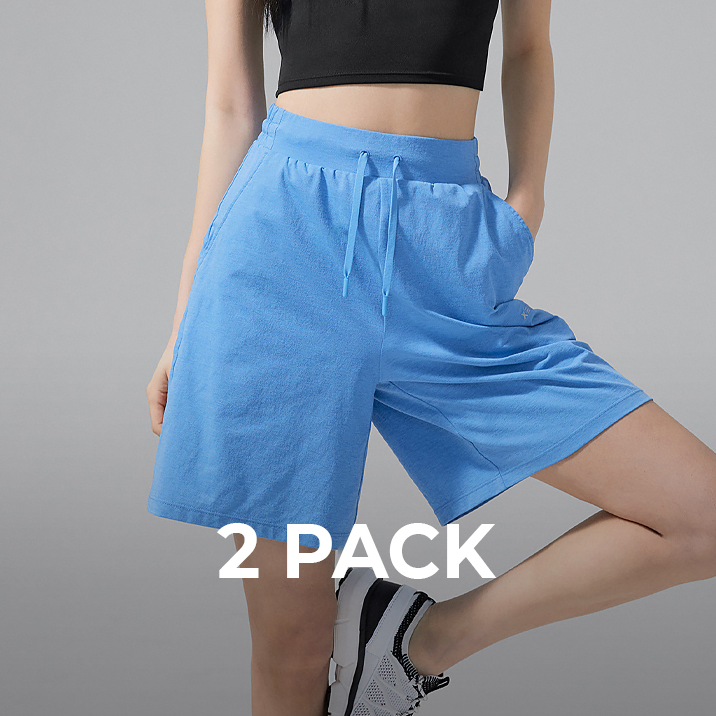 XXMX - [2PACK] Comfort Tension Basic Shorts_0