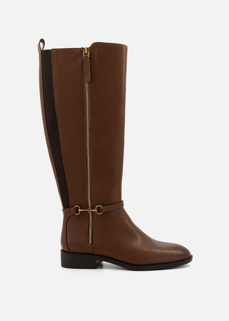 Snaffle & Zip Trim Riding Boots_1