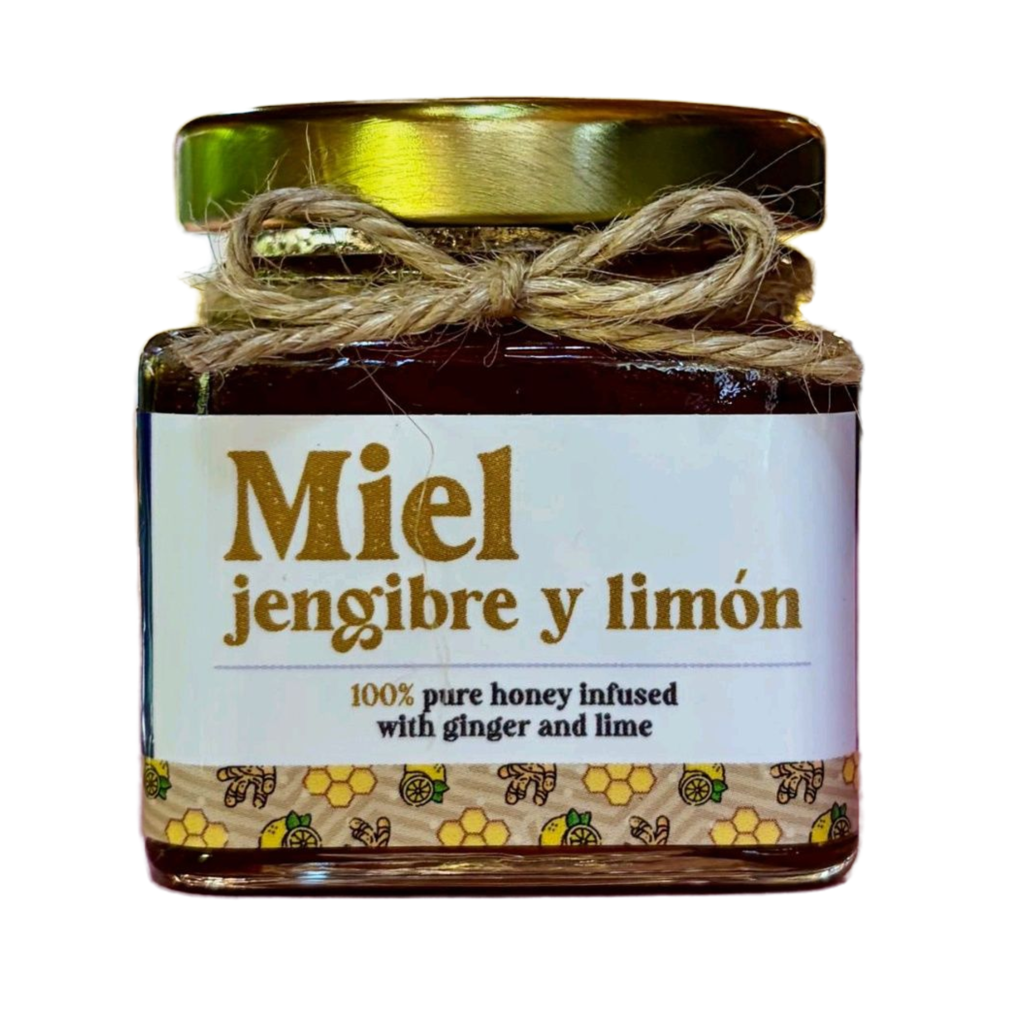 Miel Con Jengibre y Limón (3 oz)_0