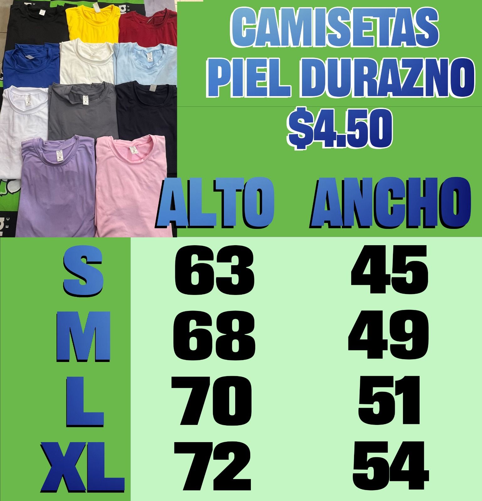 Camisetas Piel durazno_1