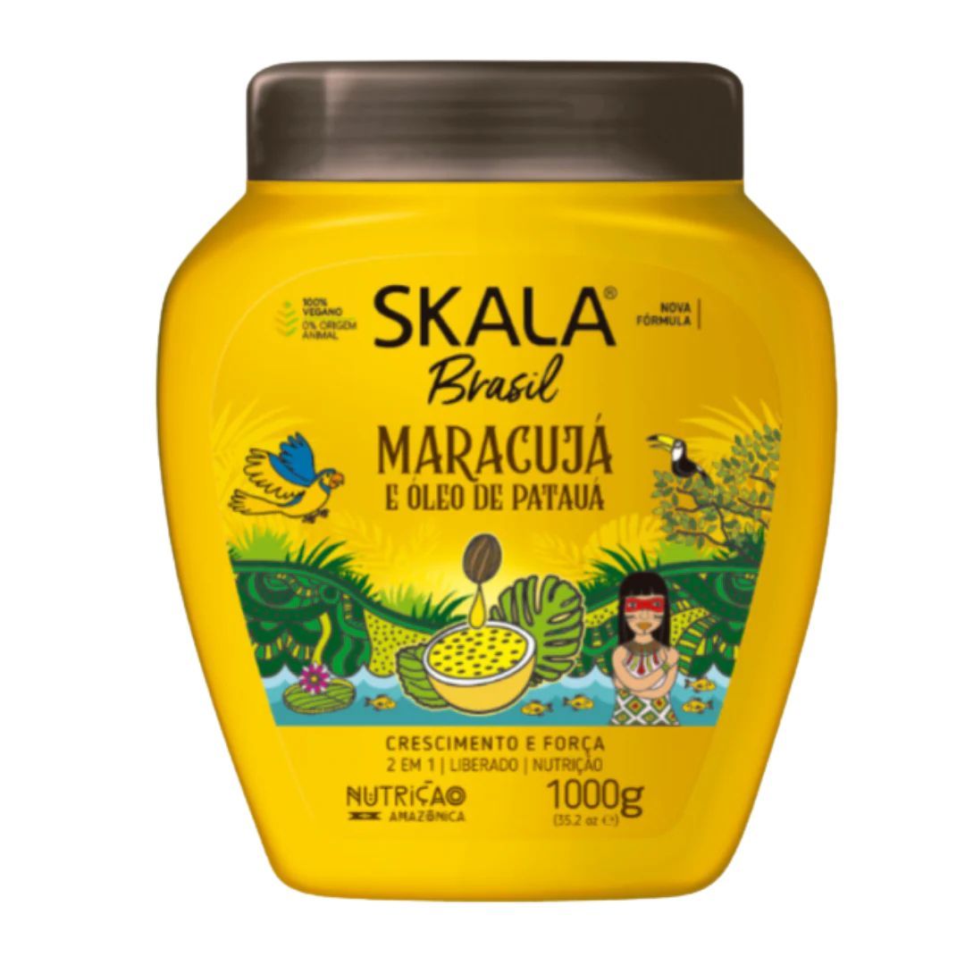 SKALA Brasil Crema Maracuja - 1000g | سكالا كريم الشعر البرازيلي - 1000 غرام_2