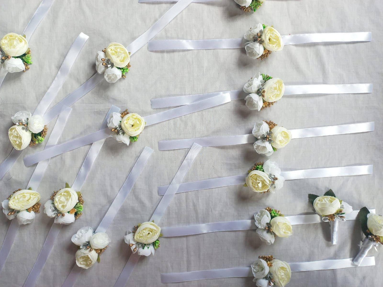 🌹 Rosepeony Wrist Corsage _4