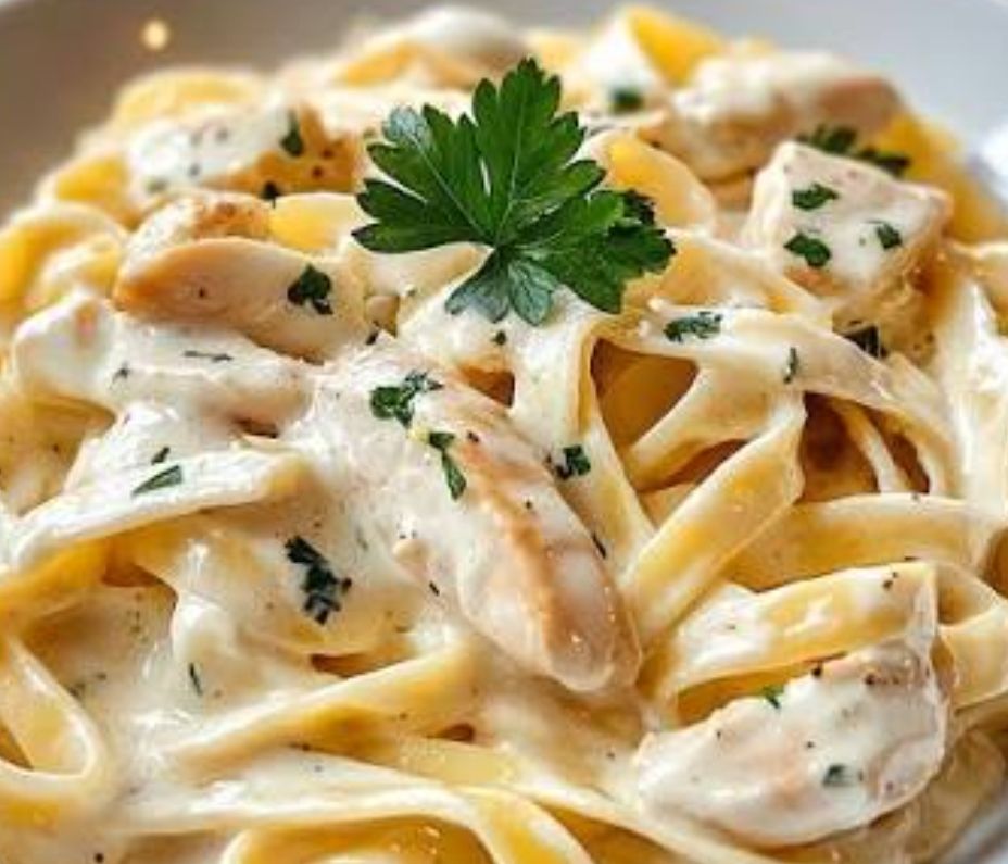Tagliatelles à la crème Poulet_0