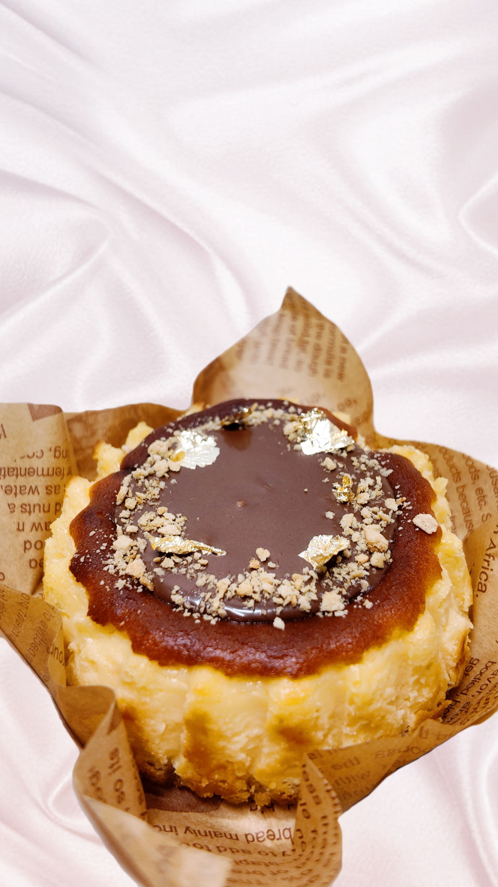 Nutella Bento Burnt Basque Cheesecake 4 Inch _0