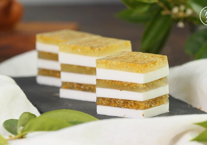 Coconut Juice Osmanthus Cake_0