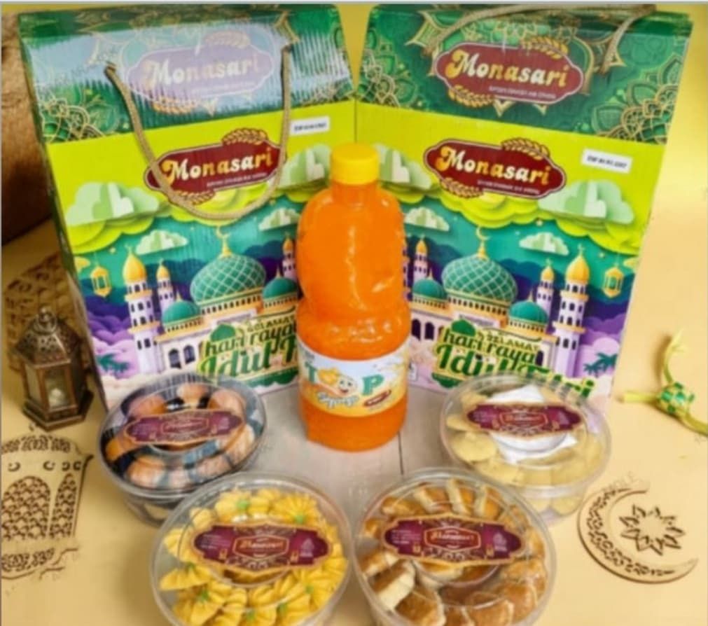 Paket Monasari  Sirup (4kue+1sirup) _0