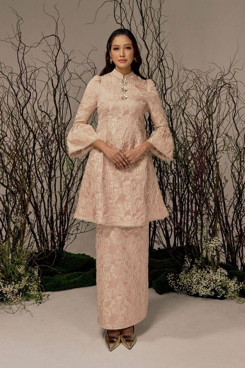 SD Raya 2026 ~ Nevara Modern Kurung -  Misty Rose_0